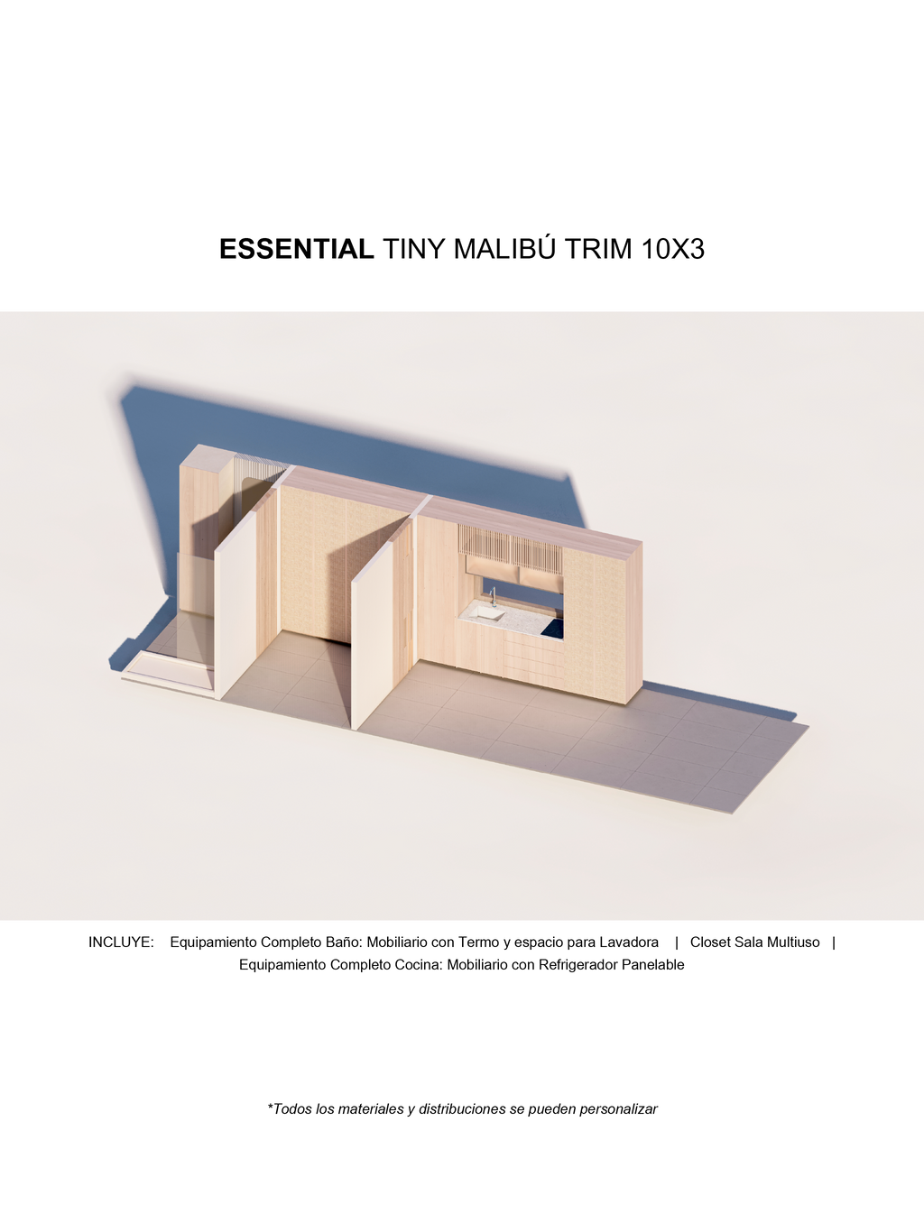 Tiny Malibú Trim (10x3)