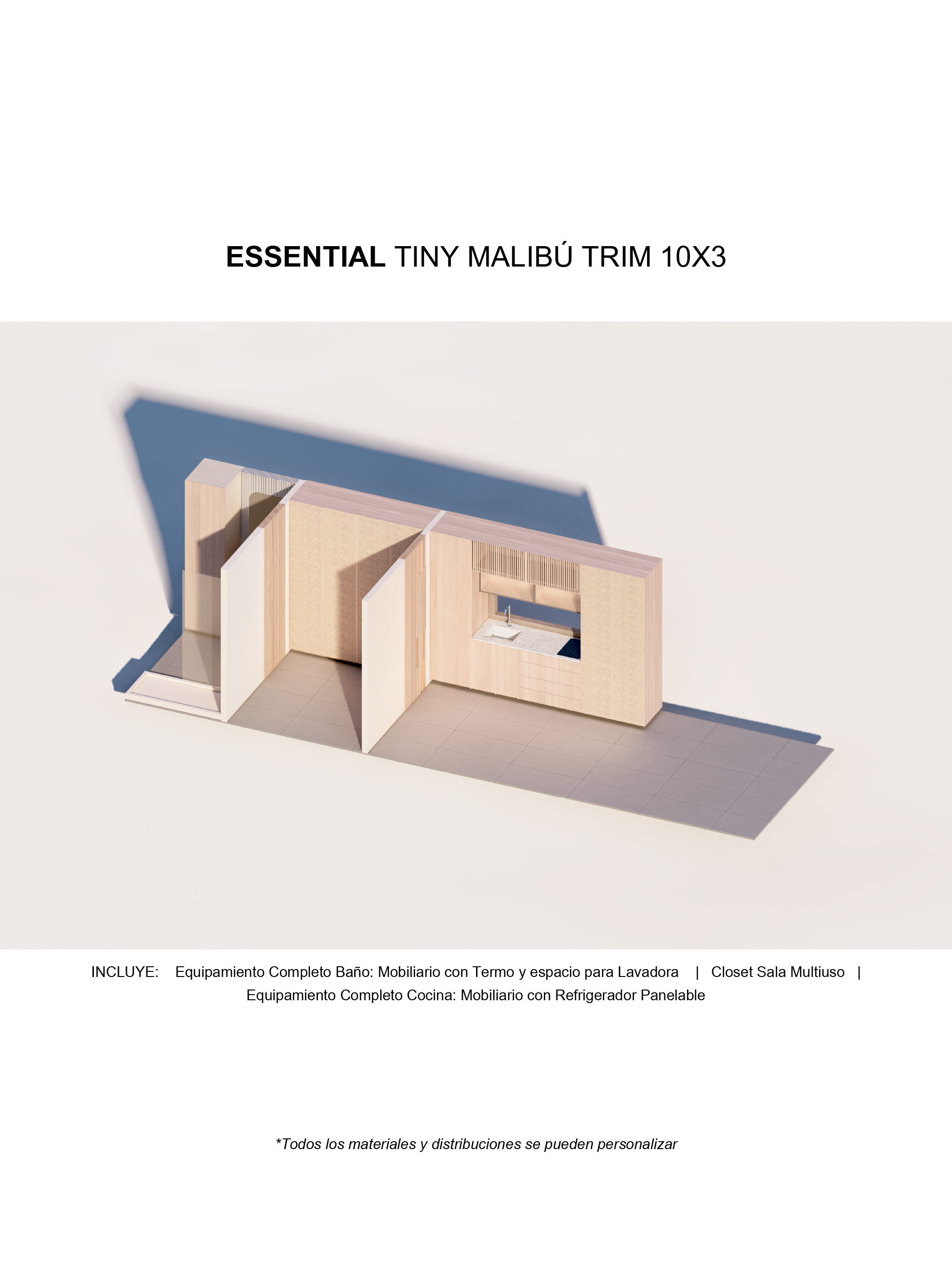 Tiny Malibú Trim (10x3)