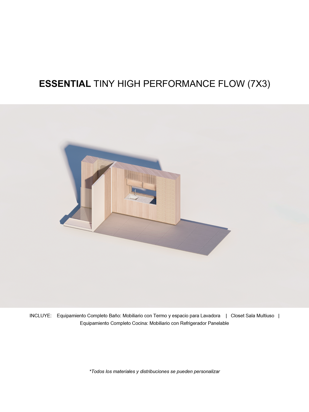 Tiny High Performance Flow (7x3)