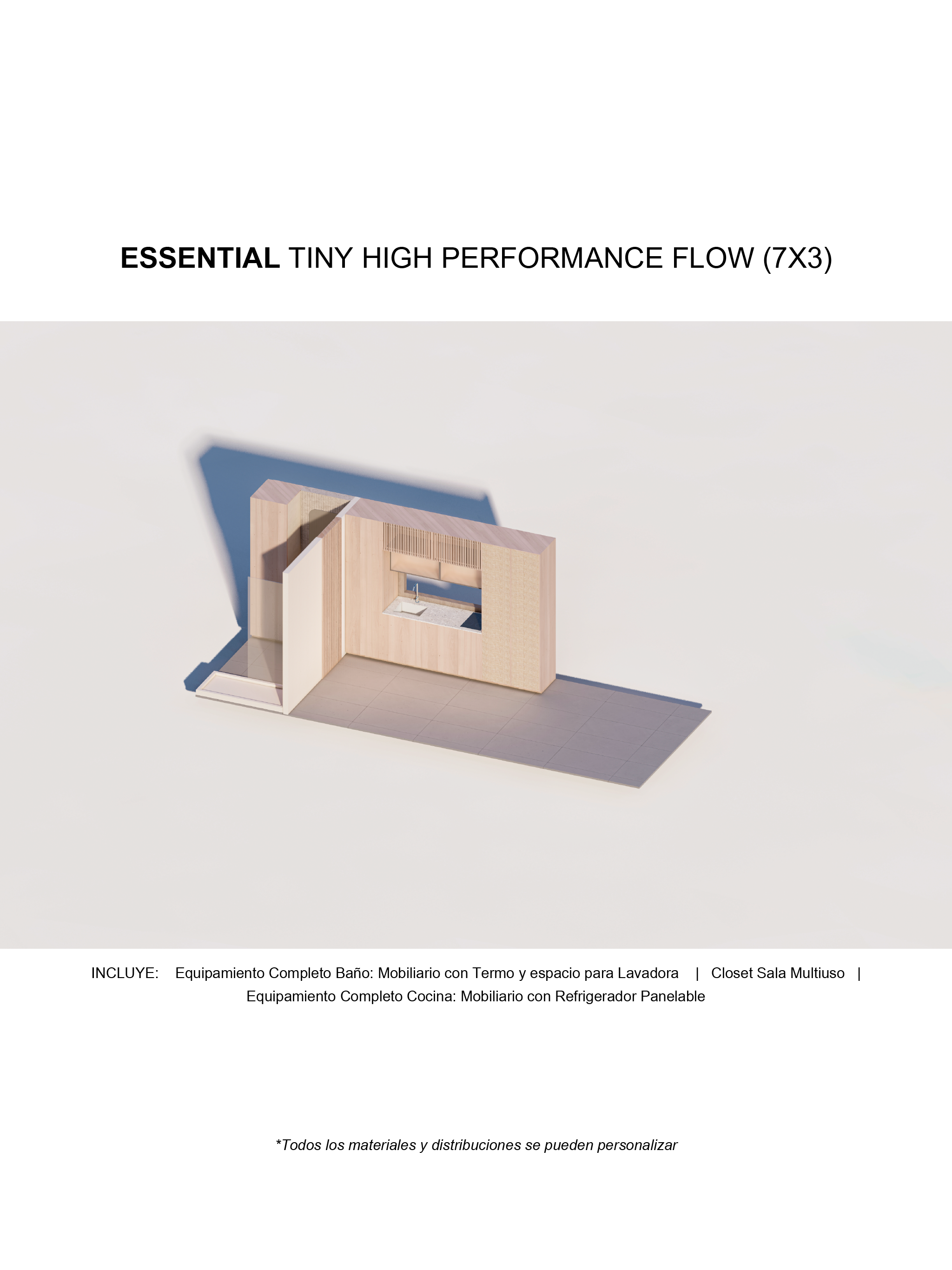 Tiny High Performance Flow (7x3)