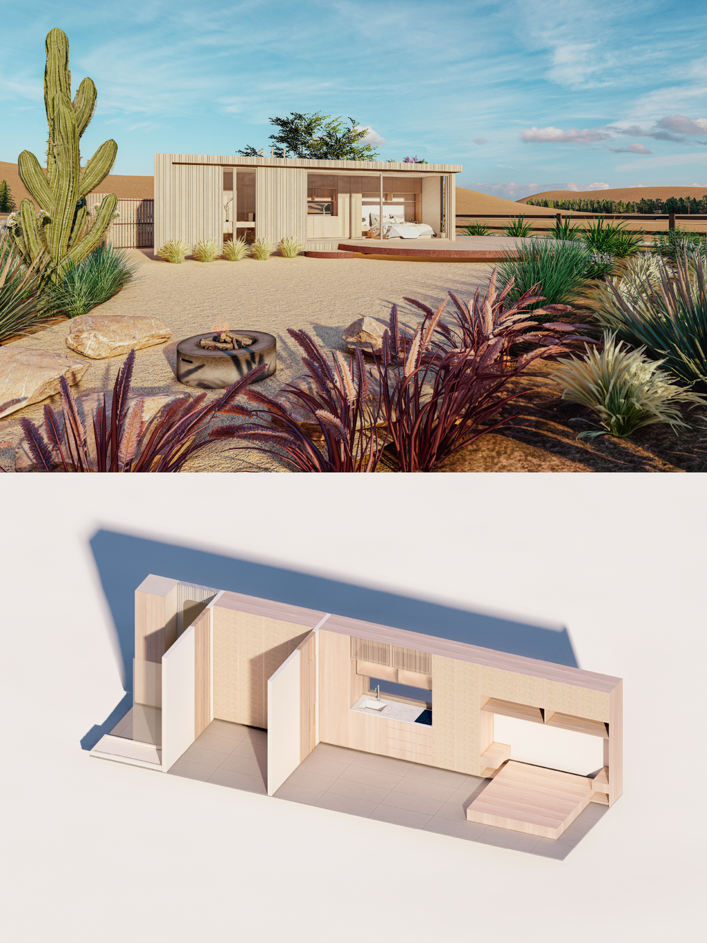 Tiny Malibú Cross Step (10x3)