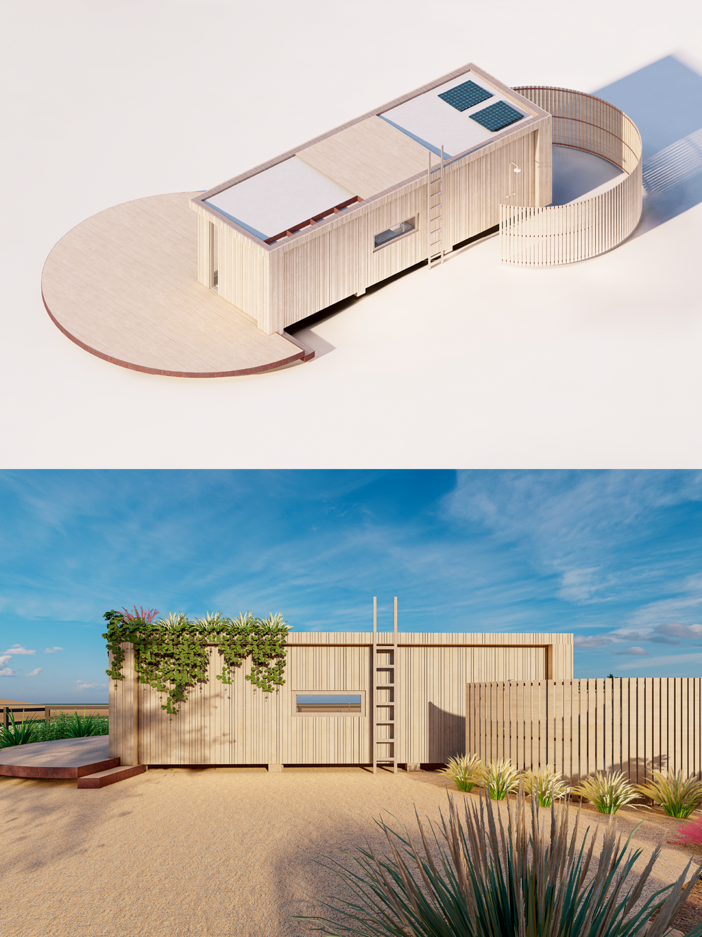 Tiny Malibú Trim (10x3)