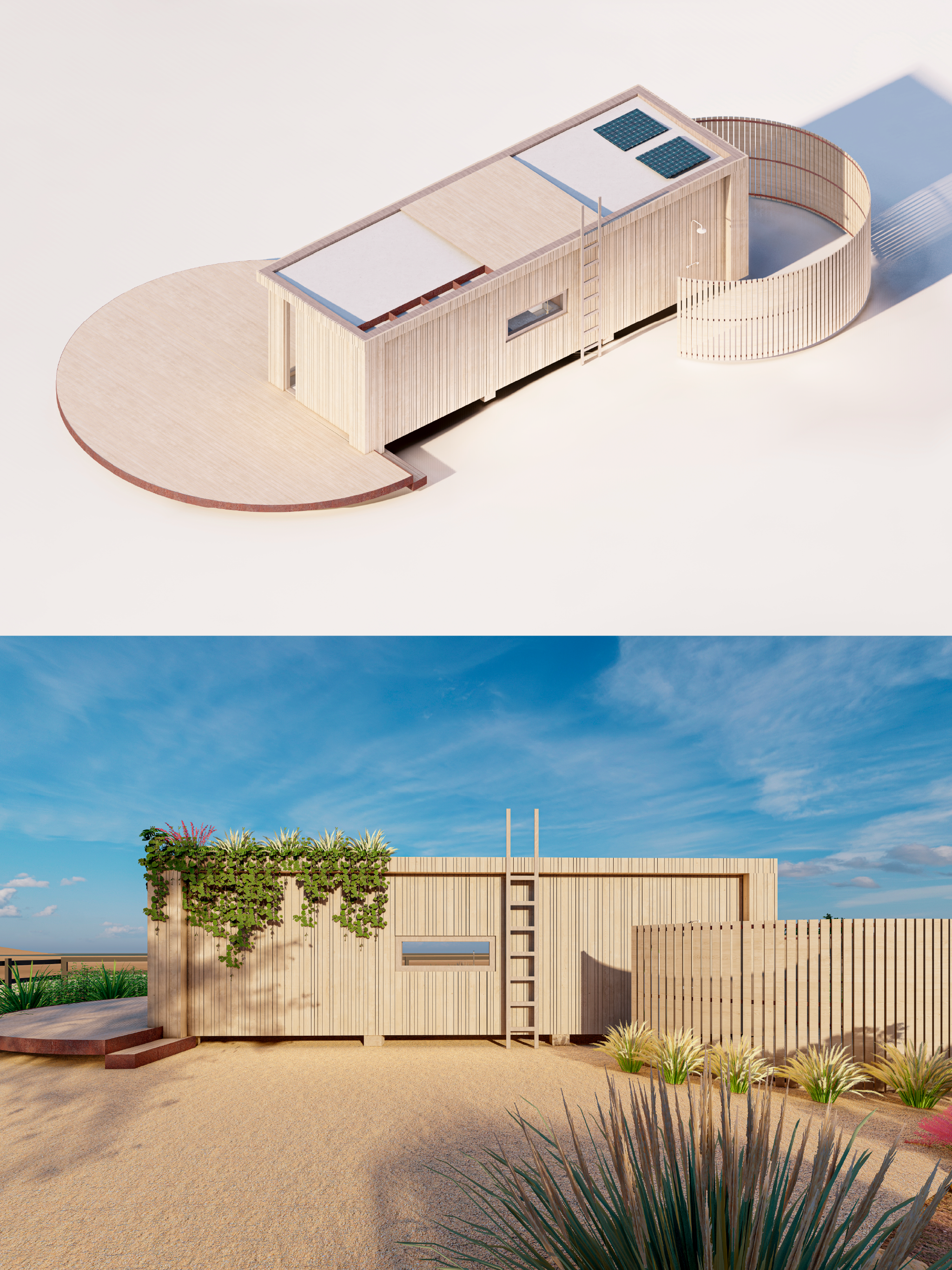 Tiny Malibú Trim (10x3)